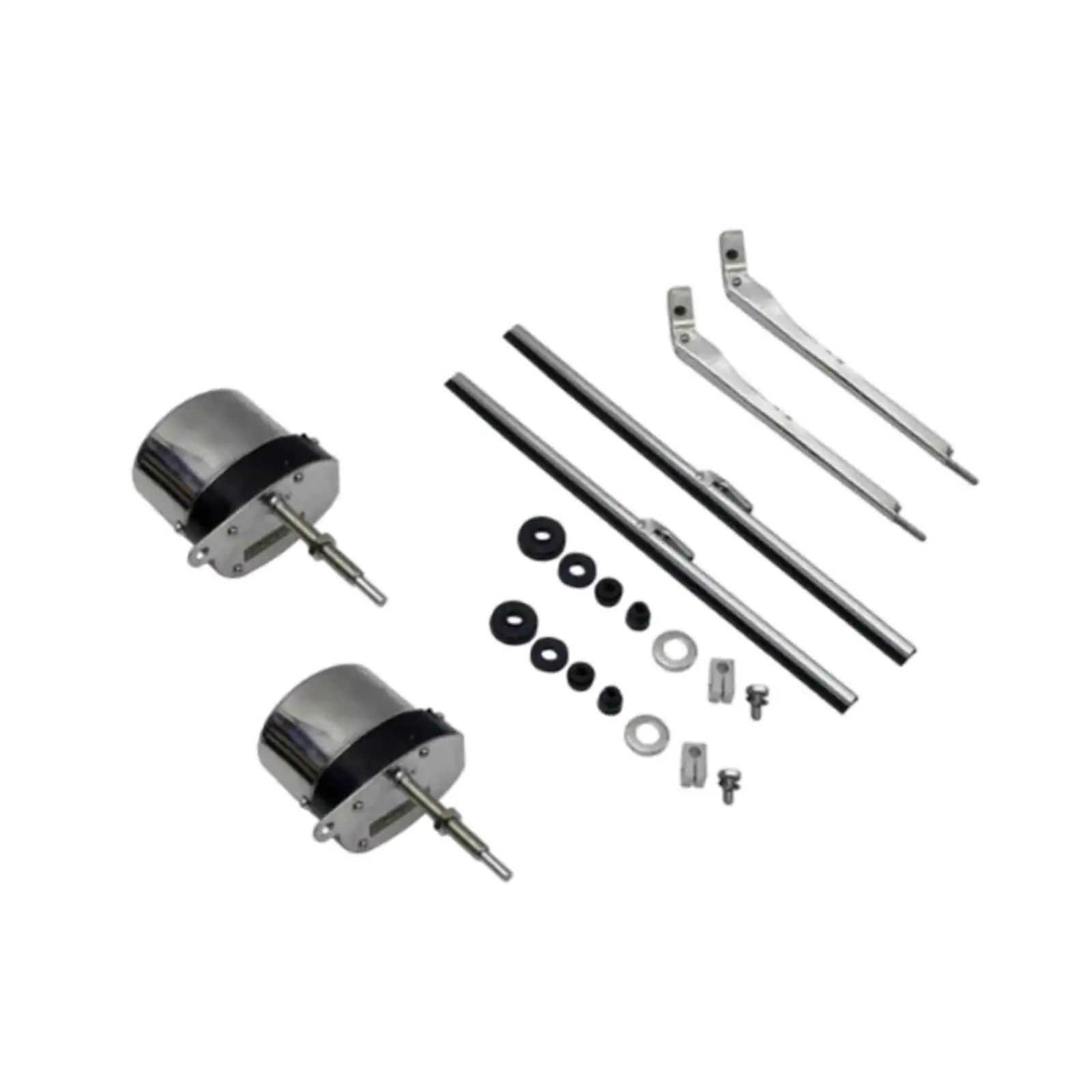 2x Windshield Wiper Motor Kit Accessories High Performance Stainless Steel Direct Replaces Universal Windshield Wiper Motor Set
2x Windshield Wiper Motor Kit Accessories High Performance Stainless Steel Direct Replaces Universal Windshield Wiper Motor Set