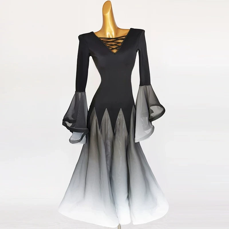 Women Dresses For Prom Professional Competition Suit National Standard Modern Gradient Color Waltz Dresses Dance Wear Customized
Women Dresses For Prom Professional Competition Suit National Standard Modern Gradient Color Waltz Dresses Dance Wear Customized