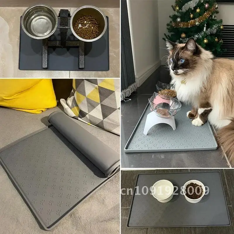 Pet Bowl Dog Food bowl Mat Cat Feed Mat Cat Pet Drinking Silicone Dog Placemat Pad Placemat Waterproof Feeding Mats Feeder
Pet Bowl Dog Food bowl Mat Cat Feed Mat Cat Pet Drinking Silicone Dog Placemat Pad Placemat Waterproof Feeding Mats Feeder
