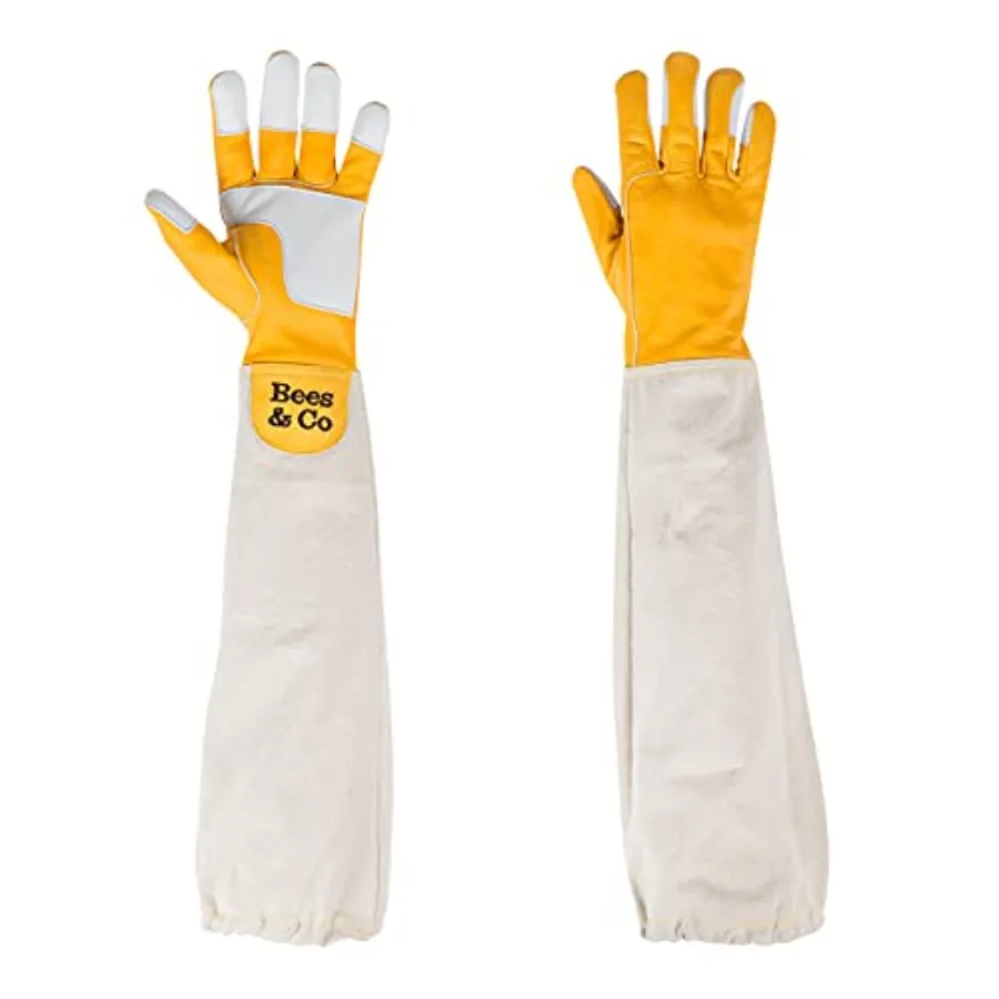 V57 Goatskin Beekeeper Gloves with Extended Sleeves
V57 Goatskin Beekeeper Gloves with Extended Sleeves