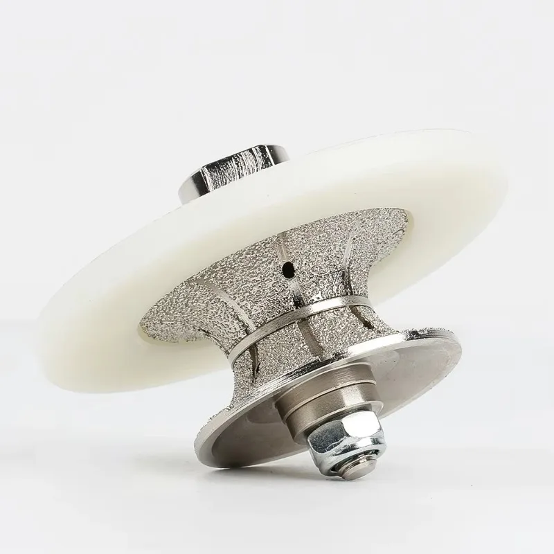 Nylon Cover V20 Vacuum Brazed Diamond Hand Profile Abrasive Wheel Bit for Deburring Grinding on Granite Marble Quartz Tile Stone
Nylon Cover V20 Vacuum Brazed Diamond Hand Profile Abrasive Wheel Bit for Deburring Grinding on Granite Marble Quartz Tile Stone