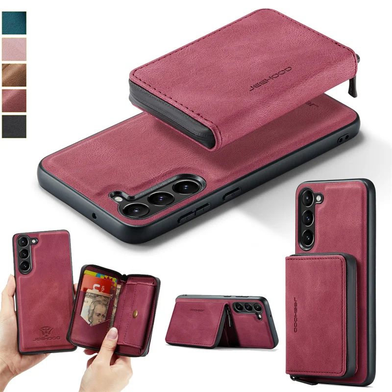 Magnetic Zipper Leather Phone Case For Samsung Galaxy A73 A72 A71 A54 A53 A52 A51 A42 A33 A32 A14 A13 A12 Card Slot Wallet Cover
Magnetic Zipper Leather Phone Case For Samsung Galaxy A73 A72 A71 A54 A53 A52 A51 A42 A33 A32 A14 A13 A12 Card Slot Wallet Cover