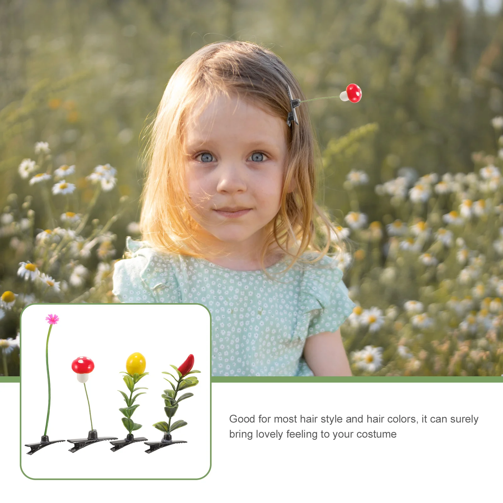 30 шт., заколка для волос с имитацией растения, милые забавные заколки для волос с травой для легких мягких аксессуаров для волос, модные заколки для ростков фасоли
30 шт., заколка для волос с имитацией растения, милые забавные заколки для волос с травой для легких мягких аксессуаров для волос, модные заколки для ростков фасоли
