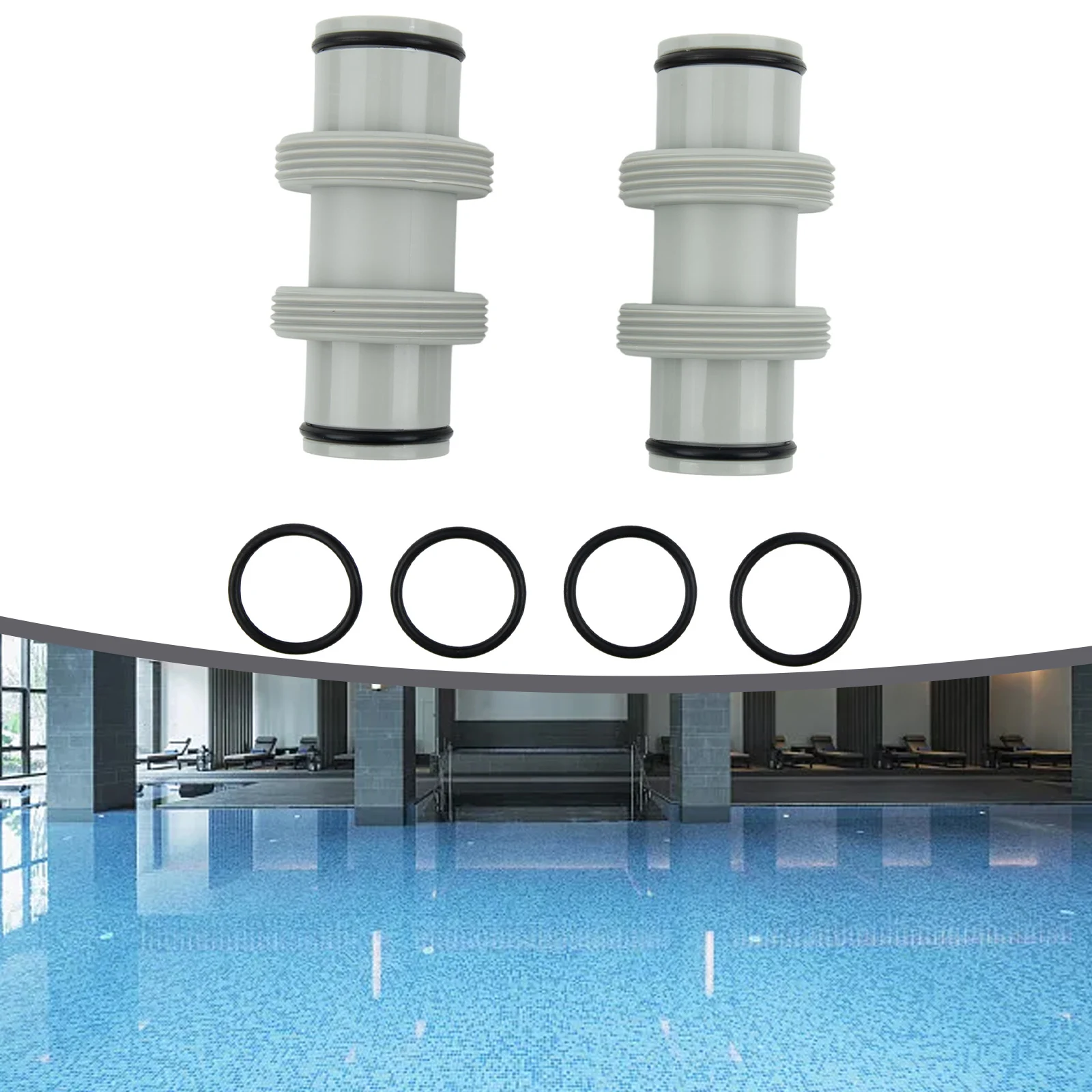 For Straight Connector Connector Pool Hose Adapter Yard Garden Best Brand New Fine Practical 11.4*5.8*5.8cm 1pc
For Straight Connector Connector Pool Hose Adapter Yard Garden Best Brand New Fine Practical 11.4*5.8*5.8cm 1pc