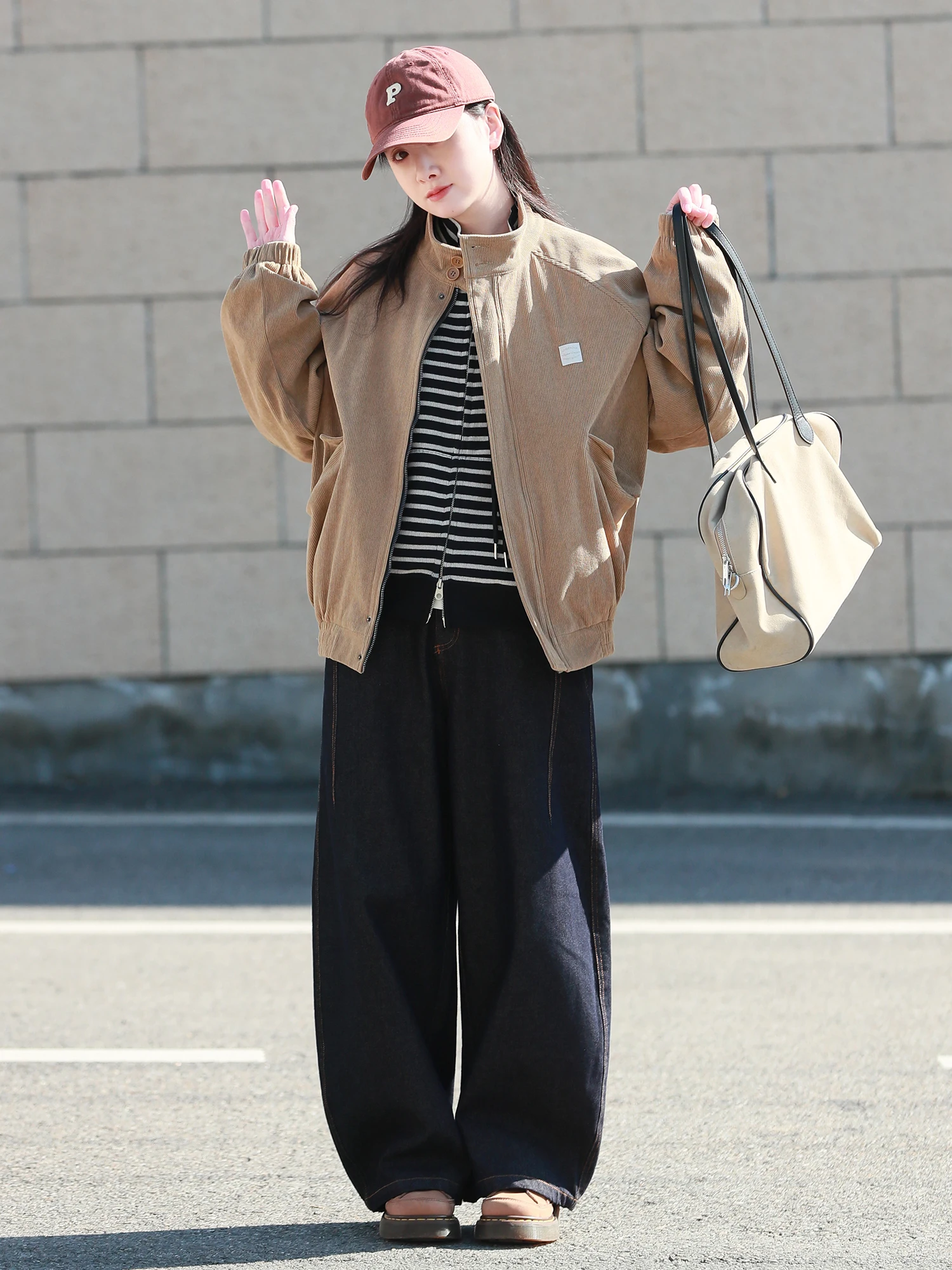 ex Casual Loose Fit Polyester Fiber Jaet Stand Collar ort Outerwear Spring Autumn Original Retro Workwear Sle Top
ex Casual Loose Fit Polyester Fiber Jaet Stand Collar ort Outerwear Spring Autumn Original Retro Workwear Sle Top