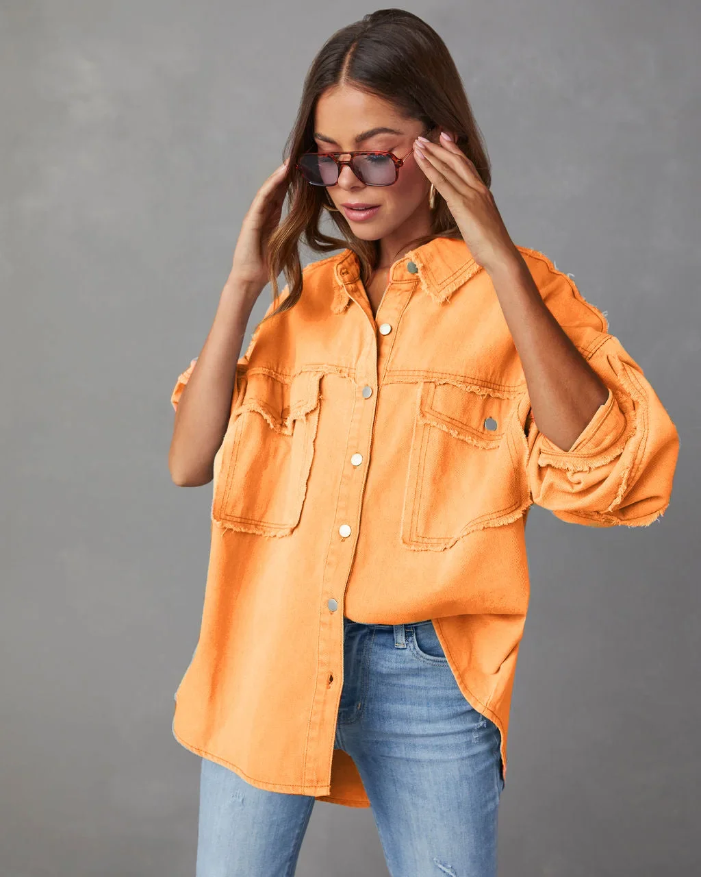 Casual Long-sleeved Denim Coat, Women's Spring and Fall New Fashion Patchwork Denim Loose Casual Coat with Pockets for Women
Casual Long-sleeved Denim Coat, Women's Spring and Fall New Fashion Patchwork Denim Loose Casual Coat with Pockets for Women