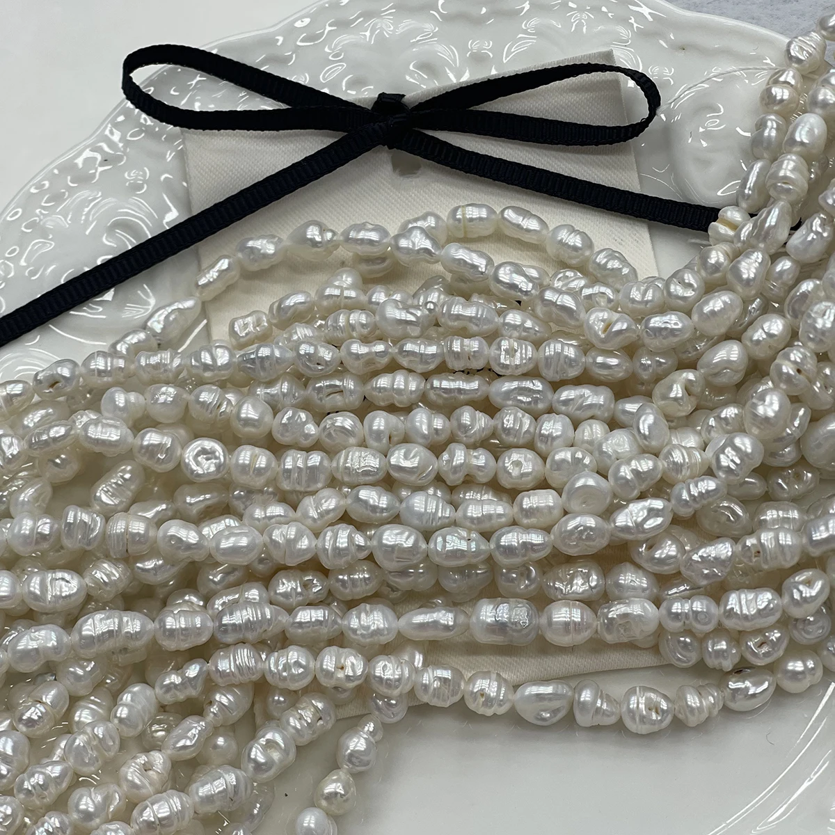 5-6mm Natural Freshwater Pearl Irregular Rice Wholesale Fat Isolate Bead Jewelry Make DIY Necklace Bracelet Accessories Women
5-6mm Natural Freshwater Pearl Irregular Rice Wholesale Fat Isolate Bead Jewelry Make DIY Necklace Bracelet Accessories Women