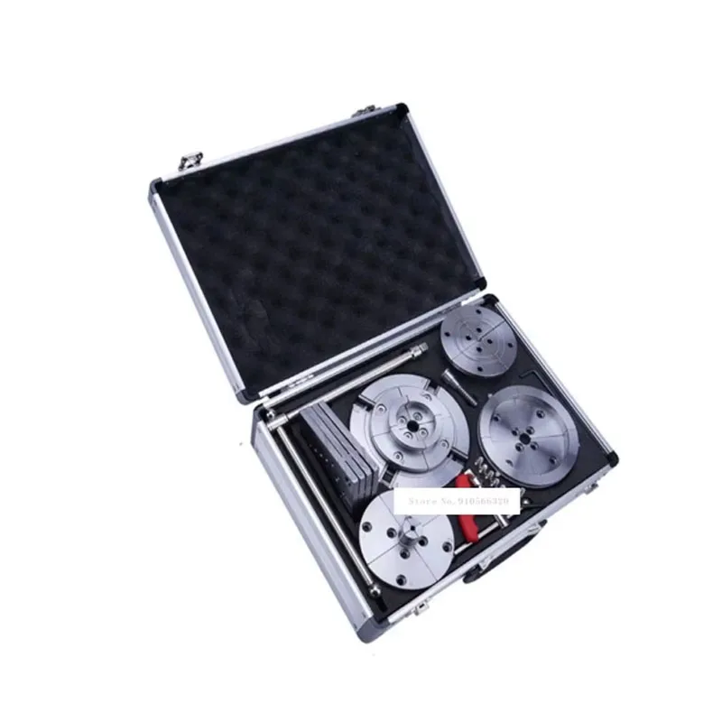Aluminum Alloy Lathe Set for Woodworking, Rotary Lathe Chuck, Self-centering, Woodworking, Household, 5.5 Inch
Aluminum Alloy Lathe Set for Woodworking, Rotary Lathe Chuck, Self-centering, Woodworking, Household, 5.5 Inch