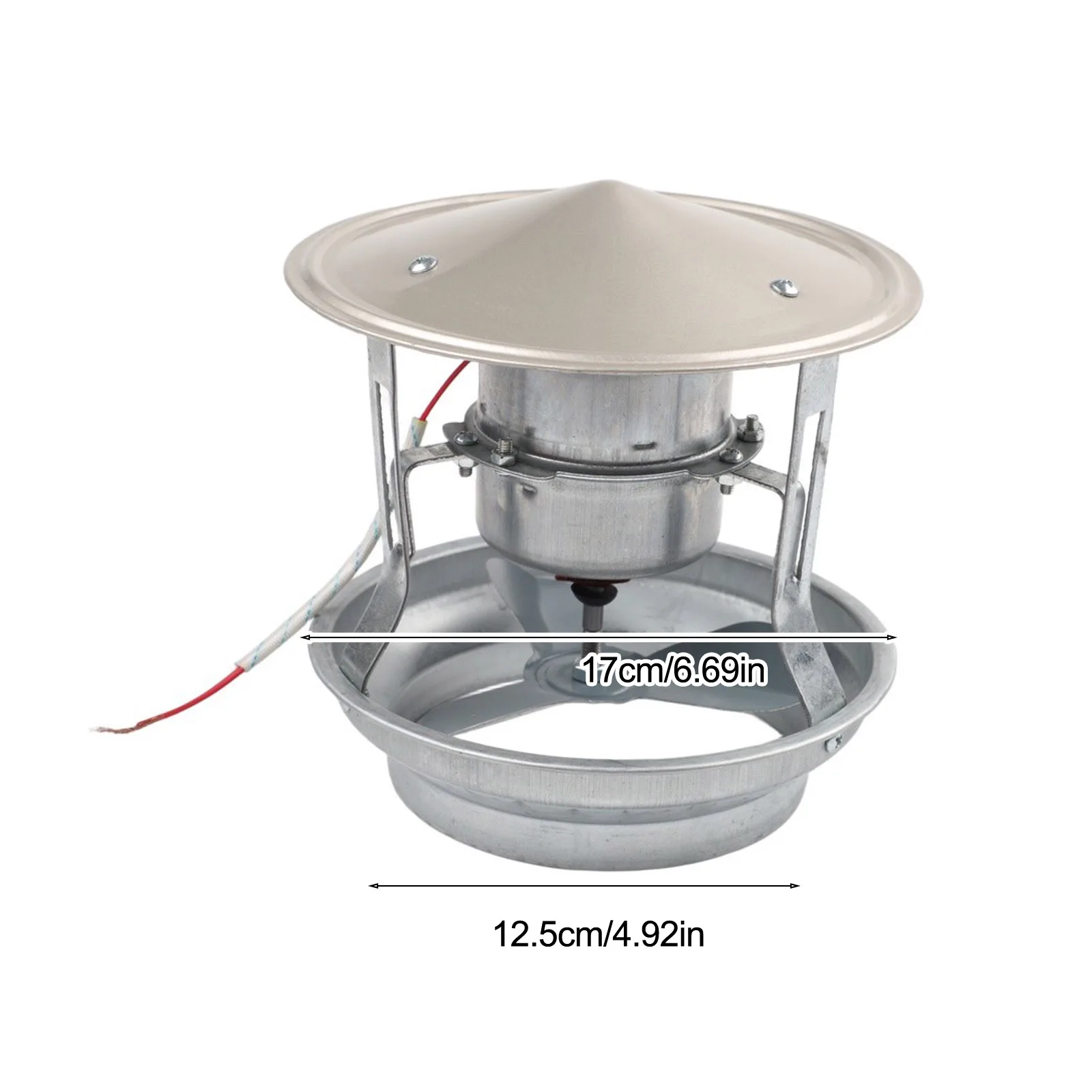 40 W Chimney Fan for Exhaust Gas Management and Smoke Reduction Compatible with Wood Stoves Fireplaces Boilers and Oven Systems
40 W Chimney Fan for Exhaust Gas Management and Smoke Reduction Compatible with Wood Stoves Fireplaces Boilers and Oven Systems