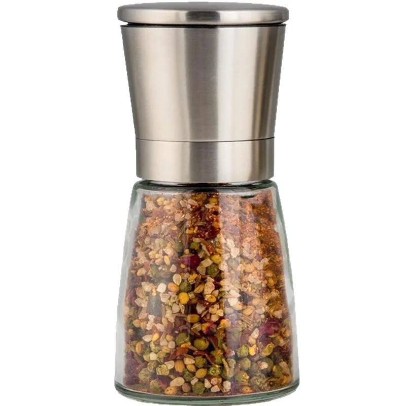 YJQ pepper grinding bottle manual grinding pepper black pepper sea salt grinder seasoning bottle jar
YJQ pepper grinding bottle manual grinding pepper black pepper sea salt grinder seasoning bottle jar