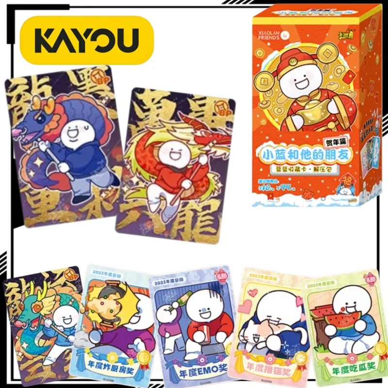 KAYOU Genuine XIAOLAN AND FRIENDS Stress Relief Pack Second Edition Collectible Card XIAOLAN Card Anime Merchandise Trendy Toy
KAYOU Genuine XIAOLAN AND FRIENDS Stress Relief Pack Second Edition Collectible Card XIAOLAN Card Anime Merchandise Trendy Toy