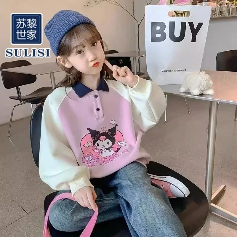 Girly Heart Kawaii Sanrio Ins Fashion Long Sleeve Hoodie Spring Autumn Cute Cartoon Children Casual Clothes Shirt Gifts Toys
Girly Heart Kawaii Sanrio Ins Fashion Long Sleeve Hoodie Spring Autumn Cute Cartoon Children Casual Clothes Shirt Gifts Toys