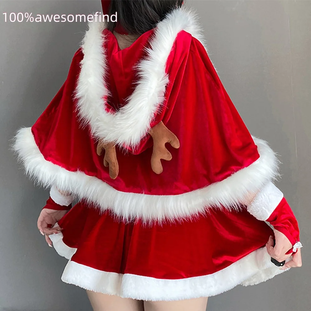 Рождественская коллекция халатов, женское праздничное платье, сексуальное рождественское платье, платье кролика для косплея, забавный игровой набор для пары
Рождественская коллекция халатов, женское праздничное платье, сексуальное рождественское платье, платье кролика для косплея, забавный игровой набор для пары