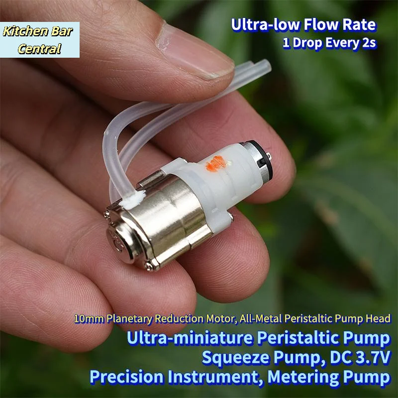 【DC 3.7V Ultra Micro Peristaltic Squeezing Dosing Pump Mini 10MM Planetary Gear Metering Pump Precision Small Flow Motor】
【DC 3.7V Ultra Micro Peristaltic Squeezing Dosing Pump Mini 10MM Planetary Gear Metering Pump Precision Small Flow Motor】