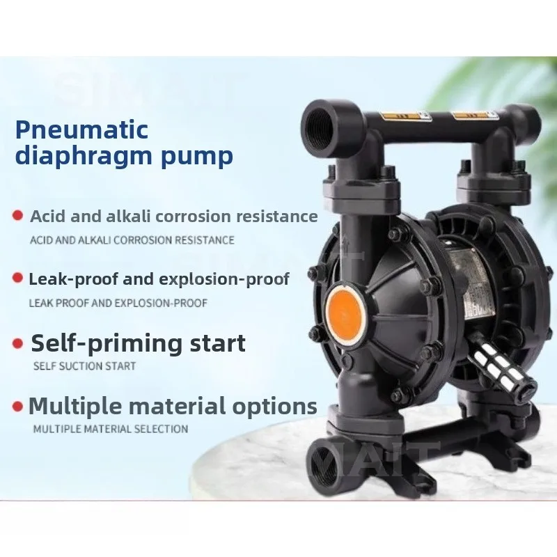 QBY3-25GFFF Pneumatic Diaphragm Pump, Ductile Iron Cast Steel Self-priming Explosion-proof Sewage Pump
QBY3-25GFFF Pneumatic Diaphragm Pump, Ductile Iron Cast Steel Self-priming Explosion-proof Sewage Pump