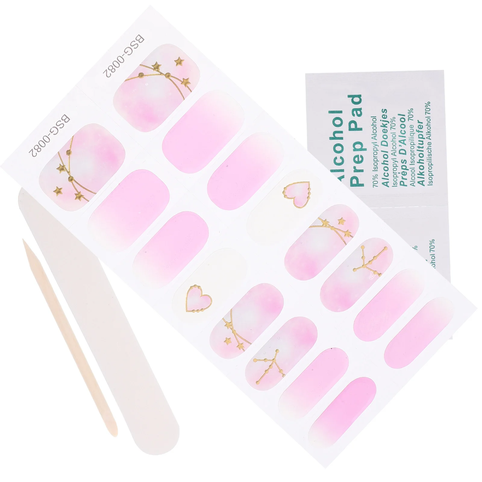 1Set Glitter Gold Foil Uv Gel Nail Decals Easy Apply Remove Nail Art Stickers for Women Trendy Manicure Design
1Set Glitter Gold Foil Uv Gel Nail Decals Easy Apply Remove Nail Art Stickers for Women Trendy Manicure Design