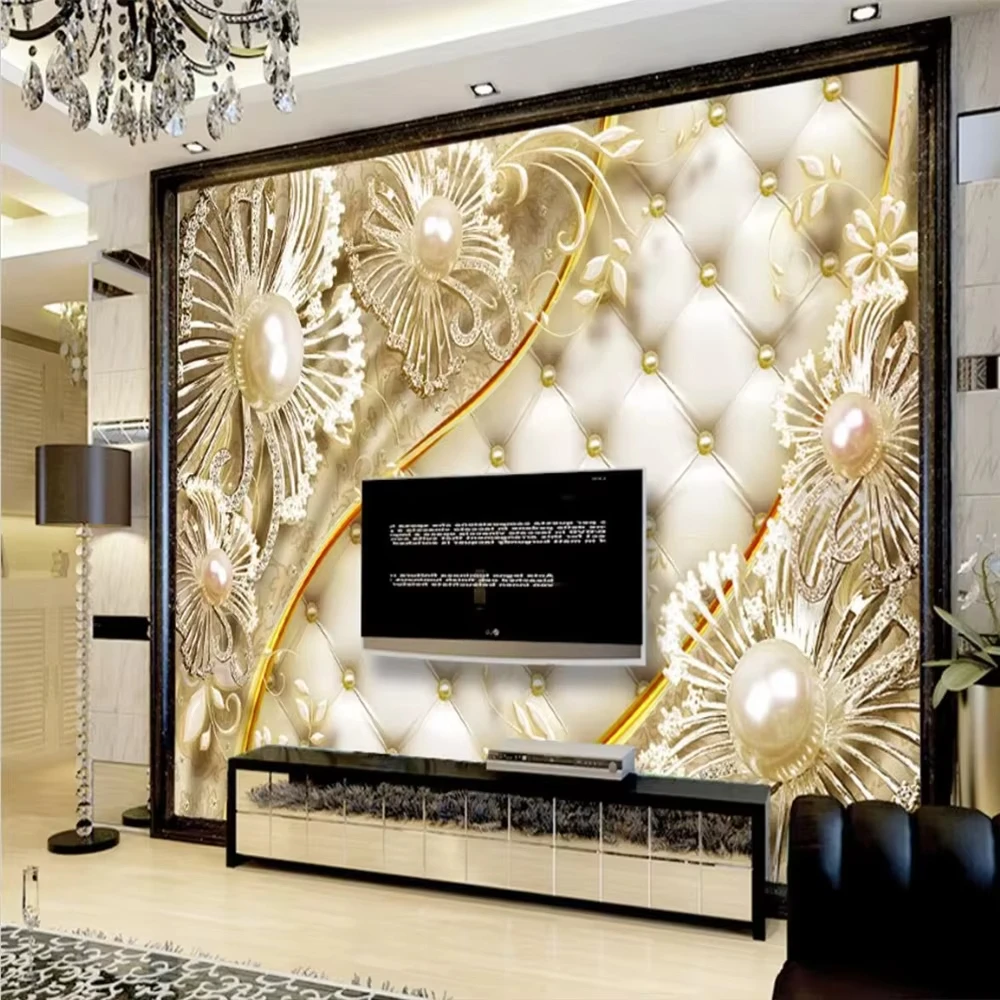 Custom Mural Crystal Flower Wallpaper for Wall Painting wallpapers for Living Room Hotel home Decor Wall stickers Wall paper
Custom Mural Crystal Flower Wallpaper for Wall Painting wallpapers for Living Room Hotel home Decor Wall stickers Wall paper