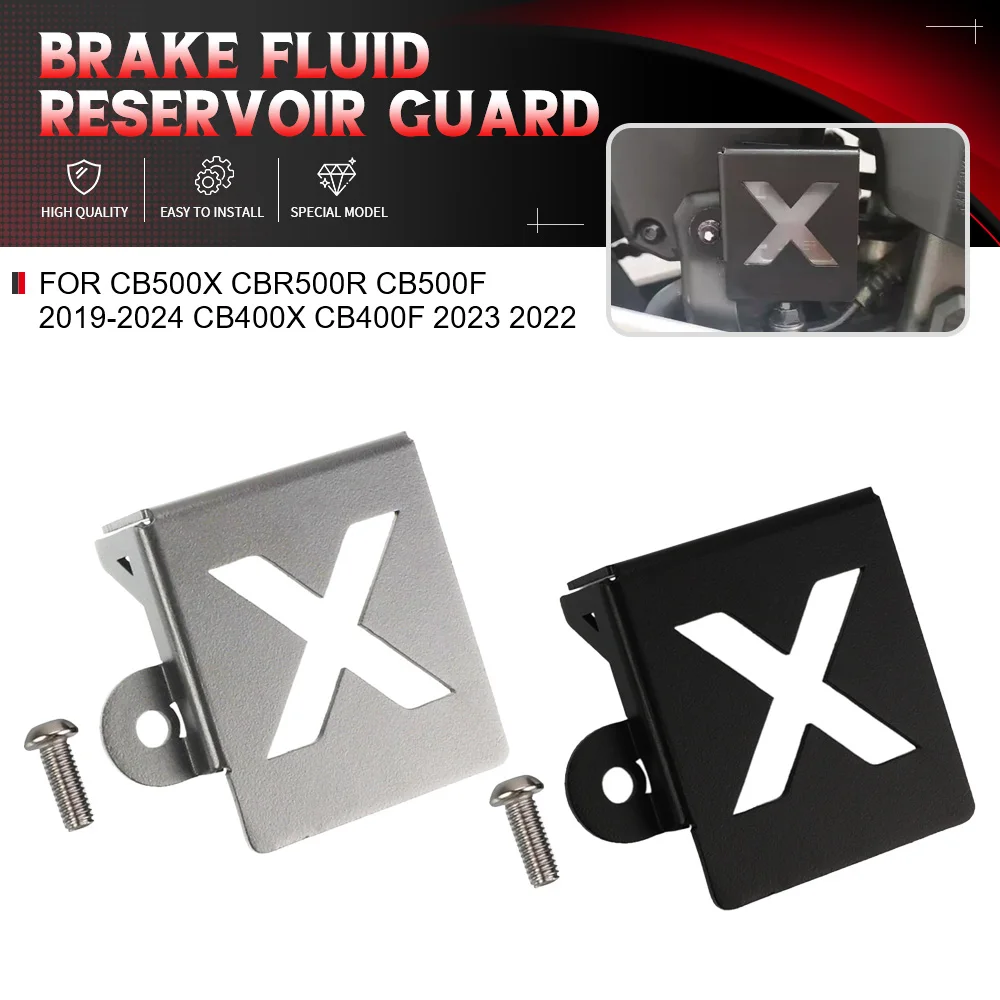 For Honda CB500X CBR500R CB500F 2019-2024 CB400X CB400F 2023 2022 Motorcycle Rear Brake Fluid Reservoir Cover Protective Gurad
For Honda CB500X CBR500R CB500F 2019-2024 CB400X CB400F 2023 2022 Motorcycle Rear Brake Fluid Reservoir Cover Protective Gurad
