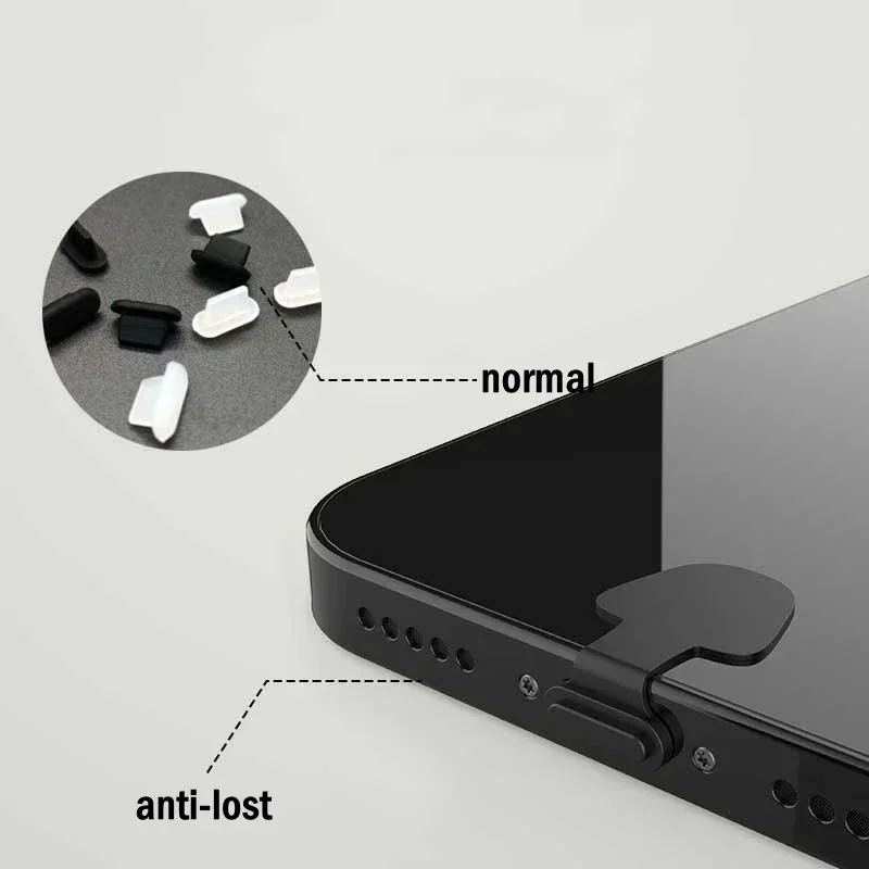 5PCS Charging Port Anti-Dust Dirt Plug for IPhone Type-C Port Protector Silicone Dustplugs
5PCS Charging Port Anti-Dust Dirt Plug for IPhone Type-C Port Protector Silicone Dustplugs