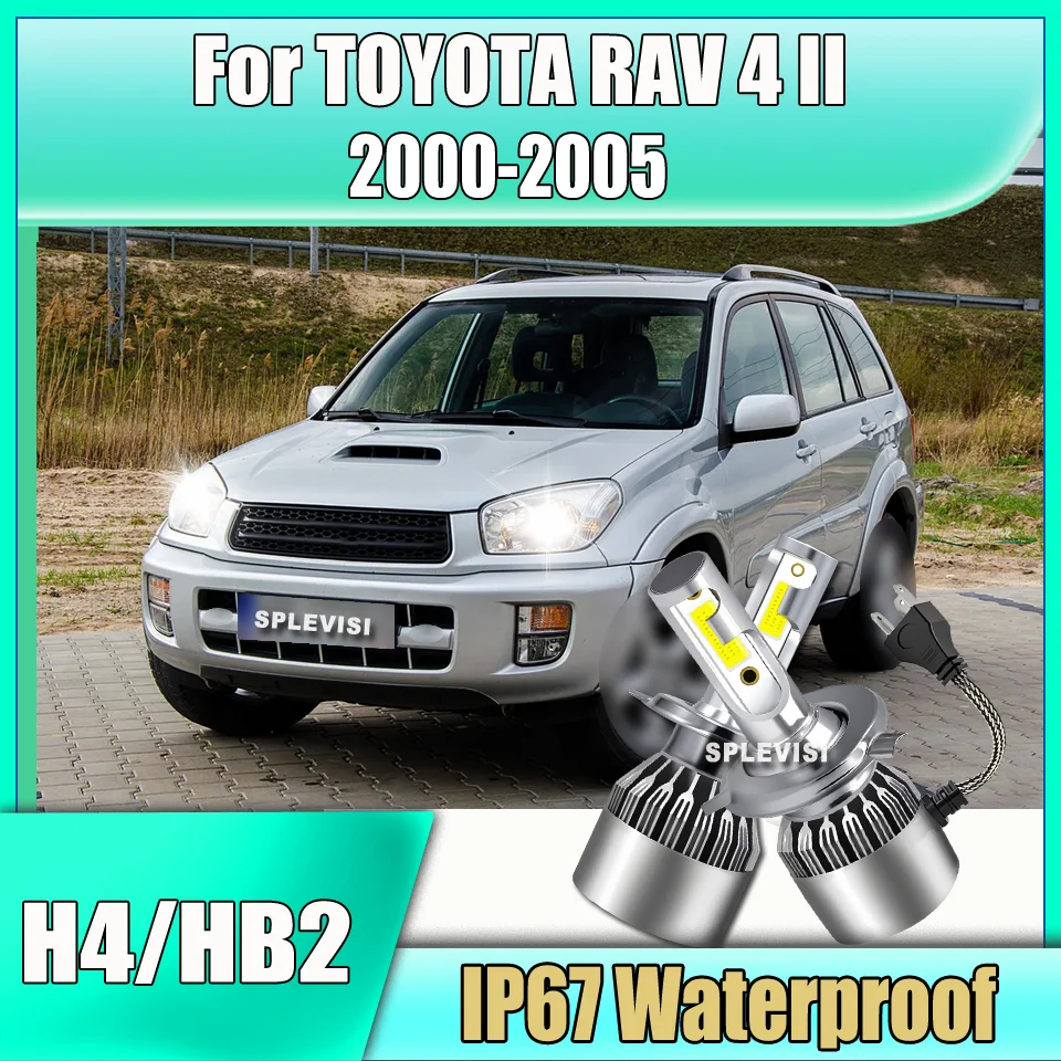 LED Headlight High Power 90W Lamp 6000K H4 Auto Lights For TOYOTA RAV 4 II 2000 2001 2002 2003 2004 2005 for Rainy Conditions
LED Headlight High Power 90W Lamp 6000K H4 Auto Lights For TOYOTA RAV 4 II 2000 2001 2002 2003 2004 2005 for Rainy Conditions