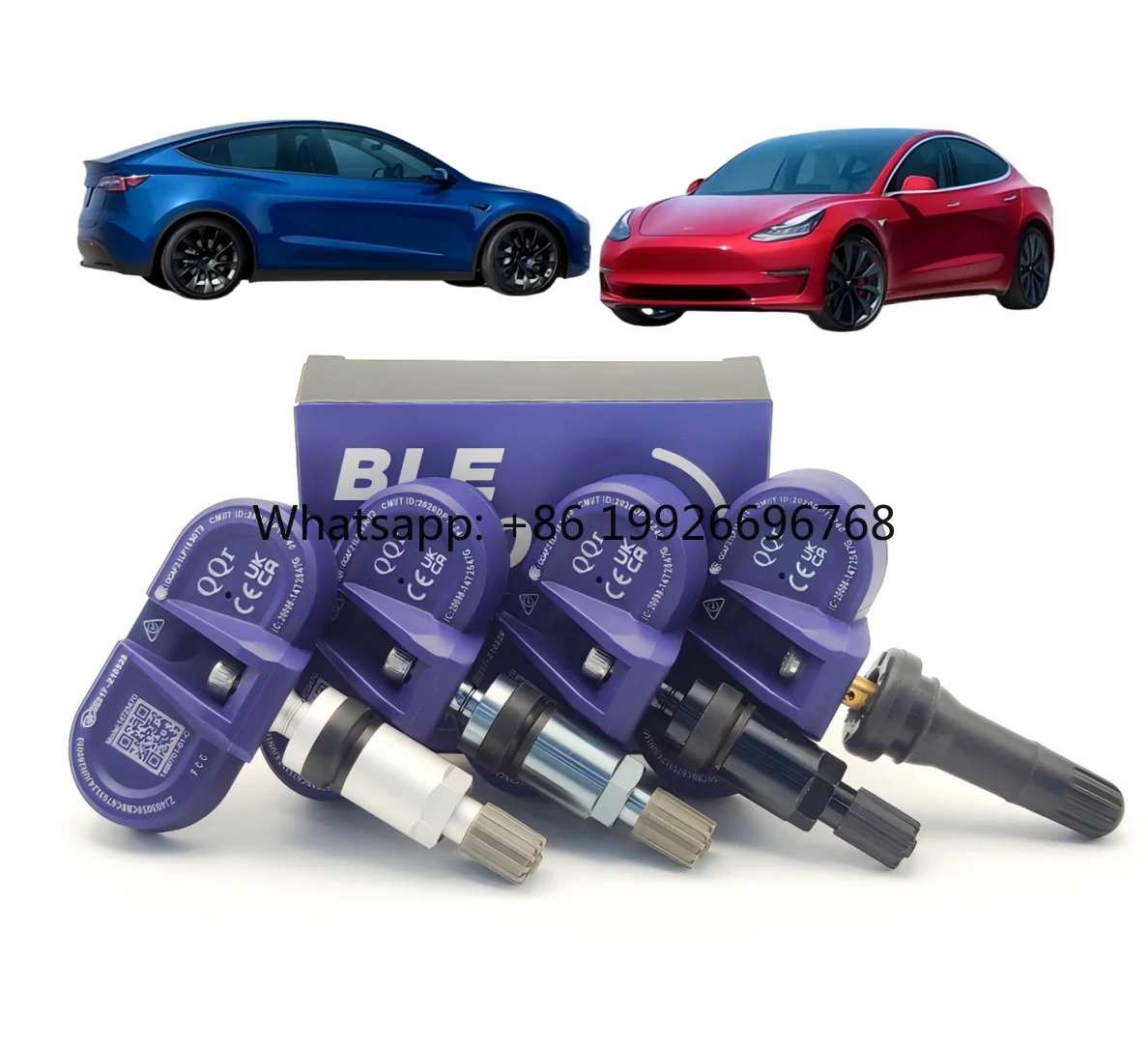OEM-Compatible Bluetooth TPMS Sensor 4PCS Wireless Tire Pressure Monitor Fits for Model 3/Y/S/X (2021+) Easy Programming
OEM-Compatible Bluetooth TPMS Sensor 4PCS Wireless Tire Pressure Monitor Fits for Model 3/Y/S/X (2021+) Easy Programming