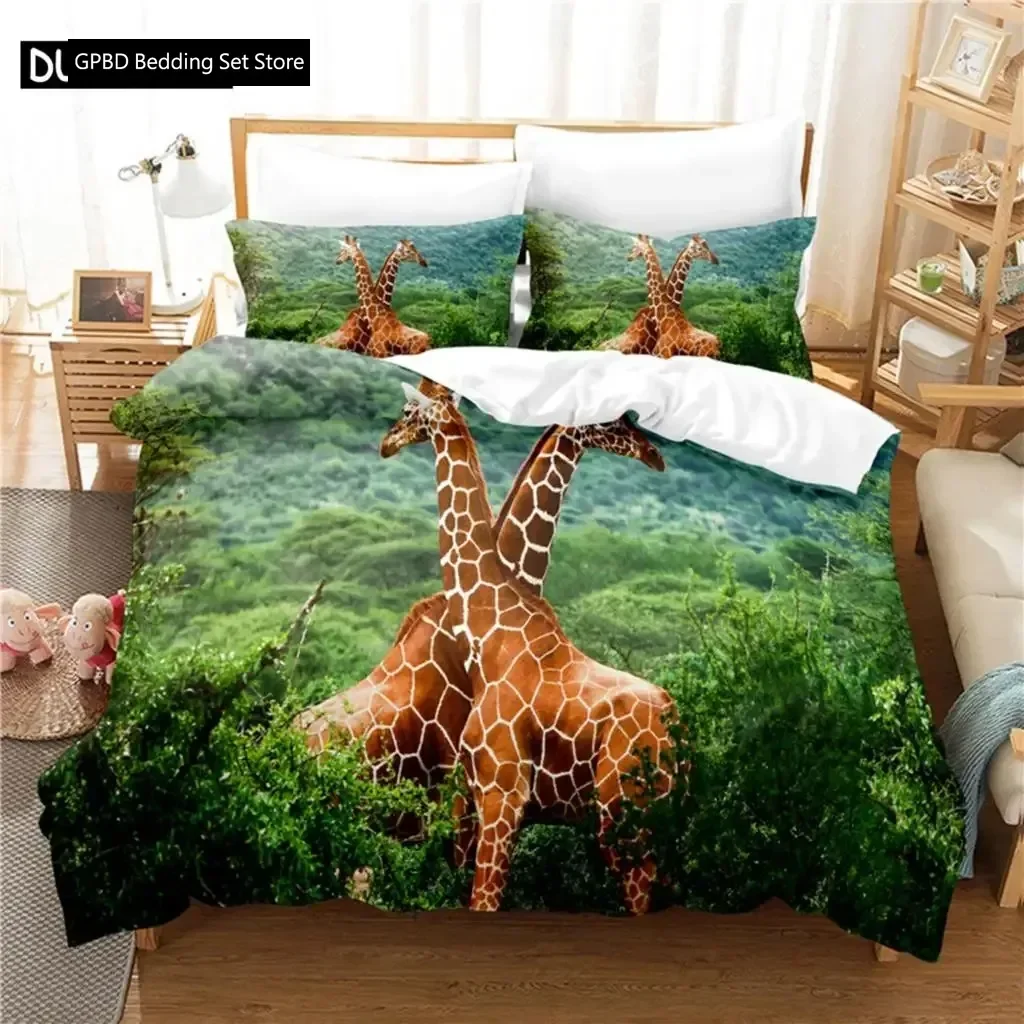 Animals Bedding Set Duvet Cover Set 3d Bedding Digital Printing Bed Linen Queen Size Bedding Set Fashion Design
Animals Bedding Set Duvet Cover Set 3d Bedding Digital Printing Bed Linen Queen Size Bedding Set Fashion Design