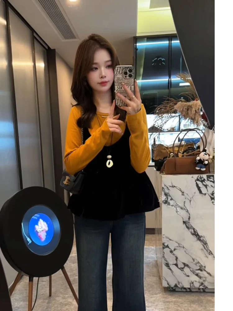 Очаровательный комплект из двух предметов: топ и брюки-кюлоты Fairy T Long Sve Base, повседневный стиль, для женщин, осенний сезон
Очаровательный комплект из двух предметов: топ и брюки-кюлоты Fairy T Long Sve Base, повседневный стиль, для женщин, осенний сезон