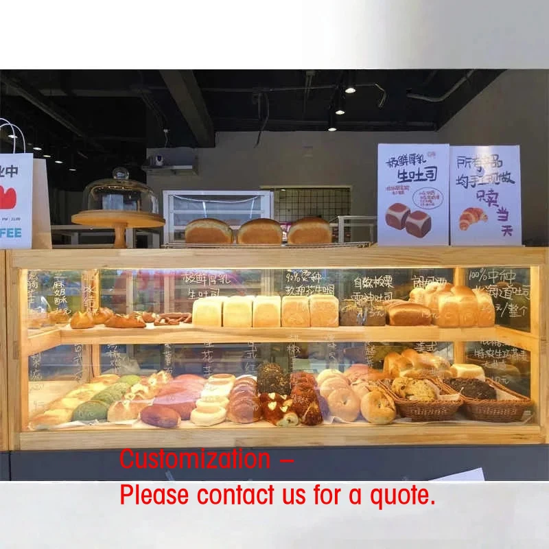 custom.Commercial Bakery Display Coffee Pastries Desserts LED Lit Glass Back Wooden Stand Heavy Duty Custo
custom.Commercial Bakery Display Coffee Pastries Desserts LED Lit Glass Back Wooden Stand Heavy Duty Custo