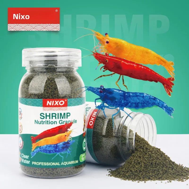 NIXO Multi-Species Shrimp & Fish Food - Slow-Sinking Bloodworm-Mimic Pellets for Ornamental Shrimp, Nano Fish & Wild Species
NIXO Multi-Species Shrimp & Fish Food - Slow-Sinking Bloodworm-Mimic Pellets for Ornamental Shrimp, Nano Fish & Wild Species