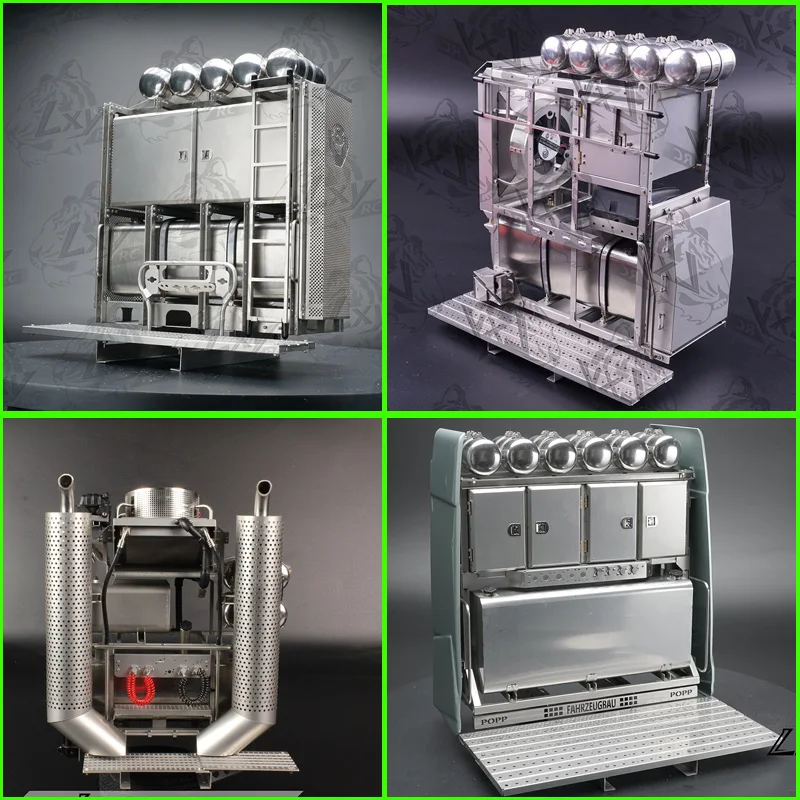 All Metal Upgraded Heavy Equipment Rack for 1/14 Tamiya RC Truck Trailer Scania 770S Mercedes Benz Actros 3363 MAN VOLVO LESU
All Metal Upgraded Heavy Equipment Rack for 1/14 Tamiya RC Truck Trailer Scania 770S Mercedes Benz Actros 3363 MAN VOLVO LESU