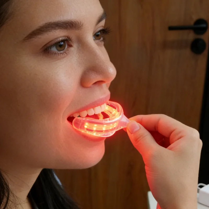 650nm Oral Red Light Therapy Infrared, for Gum Disease Inflammation Healing Pain Relief Home Use
650nm Oral Red Light Therapy Infrared, for Gum Disease Inflammation Healing Pain Relief Home Use