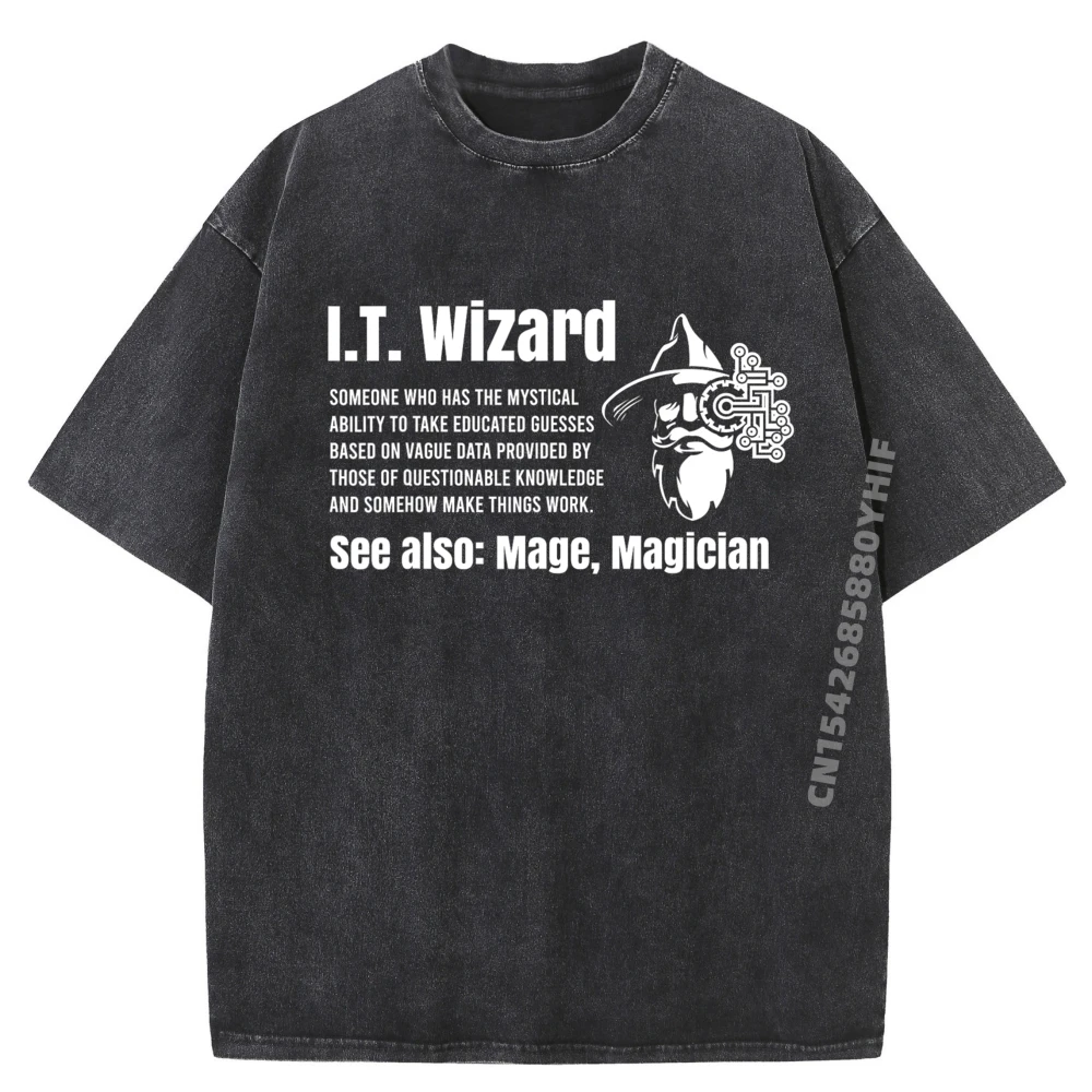 Funny InFormation Technology Support Computer Tech It Wizard Luxury T Shirt SOFT Shirts For Men Washed Tops T Shirt
Funny InFormation Technology Support Computer Tech It Wizard Luxury T Shirt SOFT Shirts For Men Washed Tops T Shirt