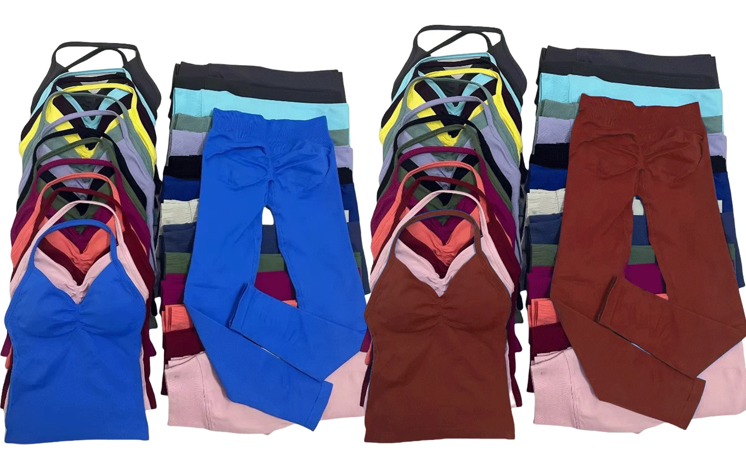 WHENG 2 Pieces Set Leggings Set Women Backless Tank Tops High Waist Scrunch Gym Suit Fitness Clothes Outfit Workout Yoga Set
WHENG 2 Pieces Set Leggings Set Women Backless Tank Tops High Waist Scrunch Gym Suit Fitness Clothes Outfit Workout Yoga Set