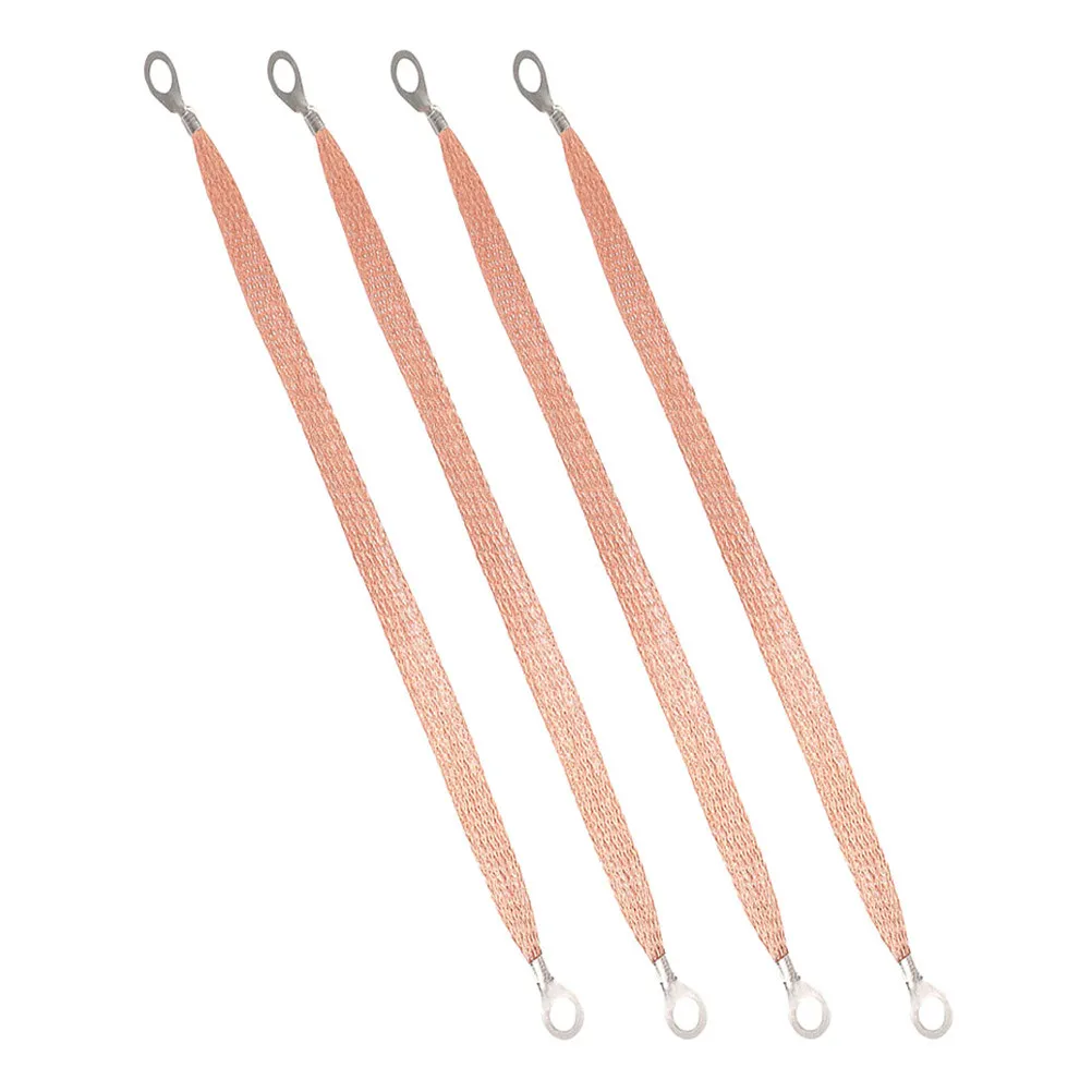 4Pcs Battery Jumper Cables Automotive Ground Straps Braided Copper Connectors Vehicle Engine Grounding Wire Set for Cars
4Pcs Battery Jumper Cables Automotive Ground Straps Braided Copper Connectors Vehicle Engine Grounding Wire Set for Cars