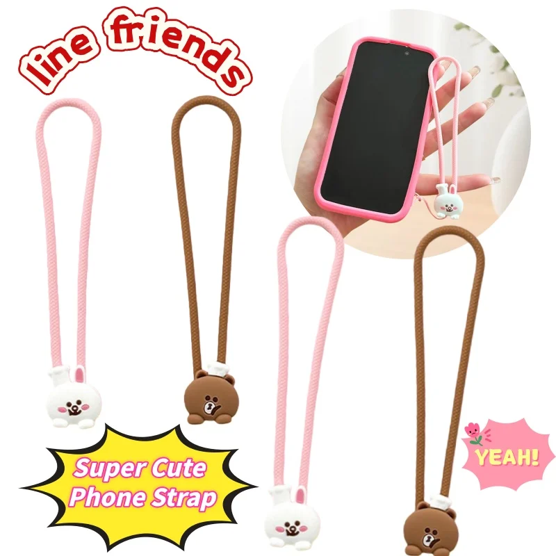 Line Friends Коричневый Коник, ценный креативный многофункциональный ремешок для мобильного телефона с героями мультфильмов, супер милое трехмерное украшение
Line Friends Коричневый Коник, ценный креативный многофункциональный ремешок для мобильного телефона с героями мультфильмов, супер милое трехмерное украшение