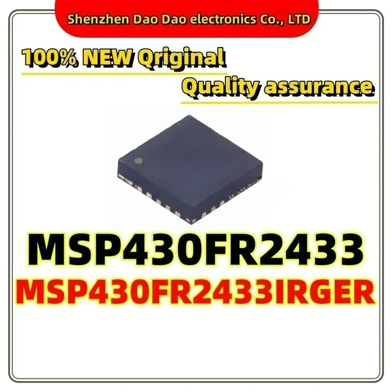 10Pcs MSP430FR2433IRGER MSP430FR2433 VQFN-24 Signal controller chip new original
10Pcs MSP430FR2433IRGER MSP430FR2433 VQFN-24 Signal controller chip new original