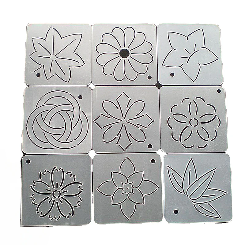 10pcs/Lot 12cm Handbag Sewing Pattern Tool Quilting Acrylic Templates Drawing Board Leather Craft Diy Flower Leaf Bamboo Supply
10pcs/Lot 12cm Handbag Sewing Pattern Tool Quilting Acrylic Templates Drawing Board Leather Craft Diy Flower Leaf Bamboo Supply