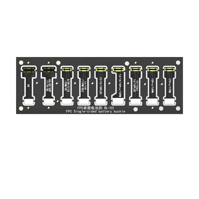B50B-FPC Connection Tool Kit For 6 To 17 Pro Max- Soft FPC Cable Battery Connector Power-For On Replacement Boot Cable Co
B50B-FPC Connection Tool Kit For 6 To 17 Pro Max- Soft FPC Cable Battery Connector Power-For On Replacement Boot Cable Co