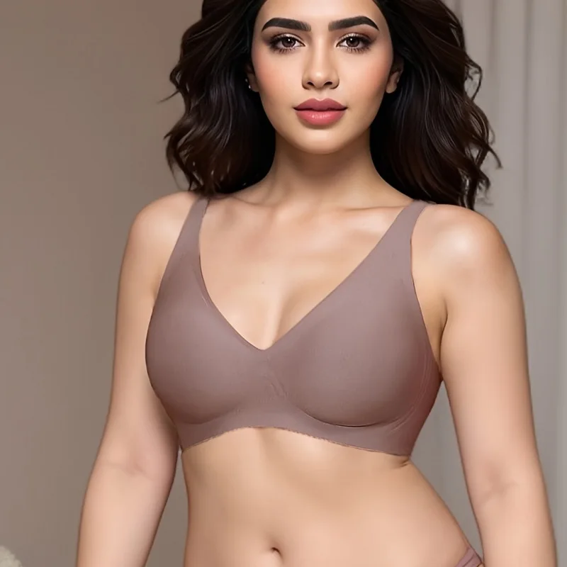 Large Size Deep V Smooth Scarf Bra Thin Big Chest Gathered Steel Ring Anti Sagging Women's Underwear Comfortable Breathable
Large Size Deep V Smooth Scarf Bra Thin Big Chest Gathered Steel Ring Anti Sagging Women's Underwear Comfortable Breathable