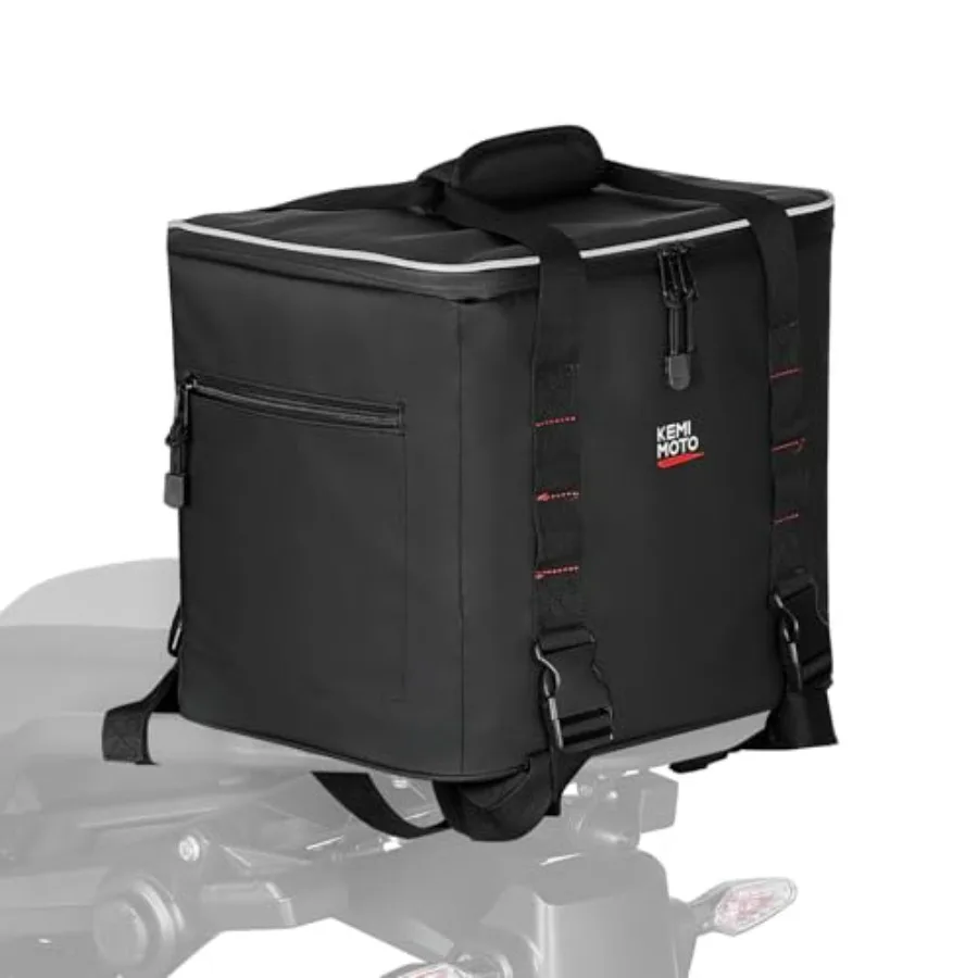 Motorcycle Insulated Food Bag Cooler Bag Keep Food Warm Tail Bag Waterproof 20L Large Ccity with 900D Waterproof PVC Layer Port
Motorcycle Insulated Food Bag Cooler Bag Keep Food Warm Tail Bag Waterproof 20L Large Ccity with 900D Waterproof PVC Layer Port