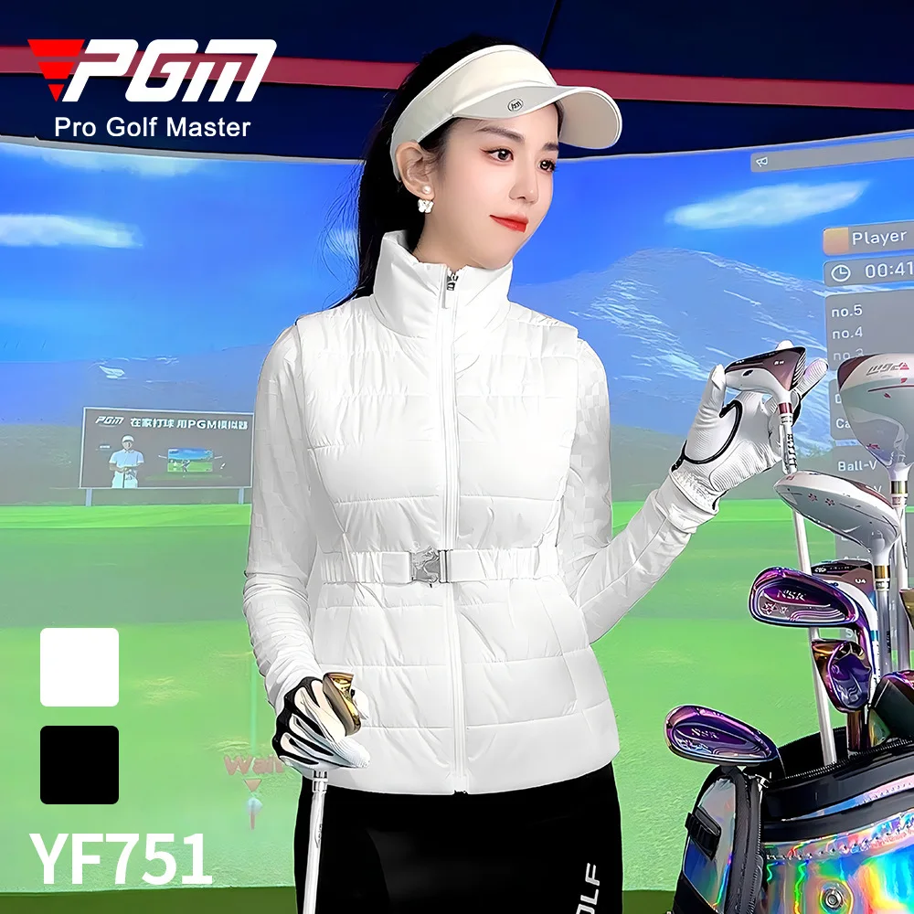 Женские жилеты PGMGolf, осенне-зимний жилет с завязкой на талии, тонкий и теплый хлопковый жилет, хлопковая одежда без рукавов YF751
Женские жилеты PGMGolf, осенне-зимний жилет с завязкой на талии, тонкий и теплый хлопковый жилет, хлопковая одежда без рукавов YF751