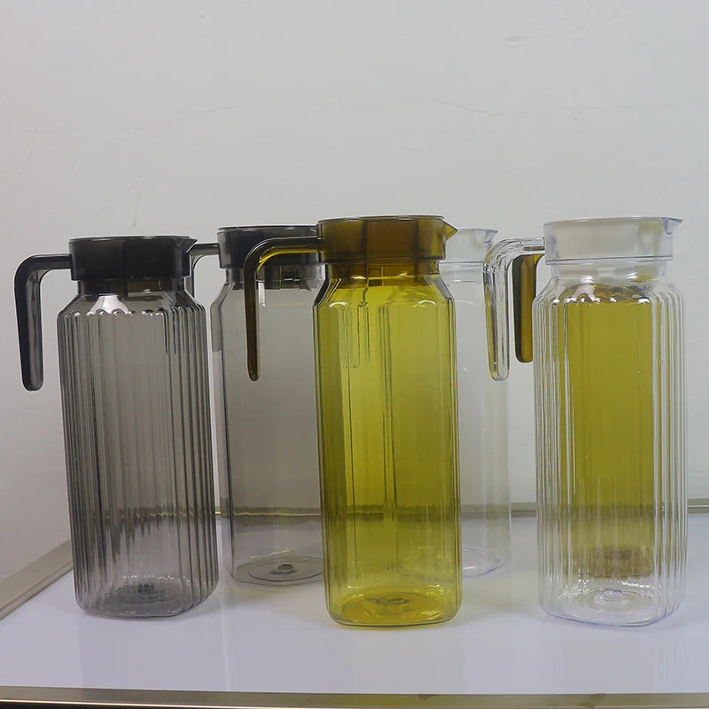 1.1L Plastic Pitcher with Lid - Unbreakable Beverage Jug for Iced Tea,Cold Drinks Home Kitchen, Refrigerator Safe, Easy to Clean
1.1L Plastic Pitcher with Lid - Unbreakable Beverage Jug for Iced Tea,Cold Drinks Home Kitchen, Refrigerator Safe, Easy to Clean