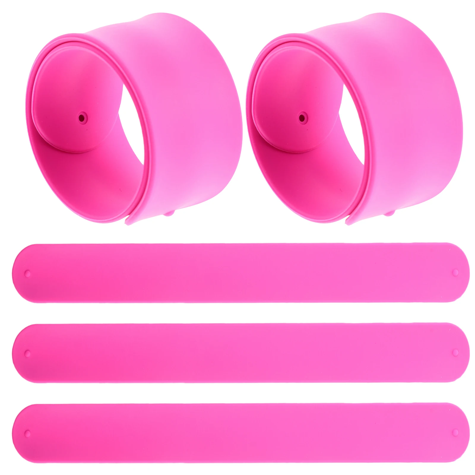 5pcs Silicone Bracelets Kids Adults Favors Birthday Slap Bracelets Party Favors Gifts Toy Accessories Hair Decor
5pcs Silicone Bracelets Kids Adults Favors Birthday Slap Bracelets Party Favors Gifts Toy Accessories Hair Decor