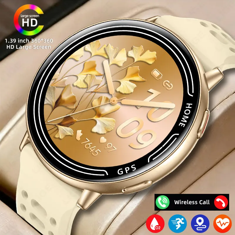 LIGE 1ATM Waterproof Smart Watch Women Built-in GPS Bluetooth Call 2026 New Heart Rate Monitor 1.39'' Display Sports Smartwatch
LIGE 1ATM Waterproof Smart Watch Women Built-in GPS Bluetooth Call 2026 New Heart Rate Monitor 1.39'' Display Sports Smartwatch