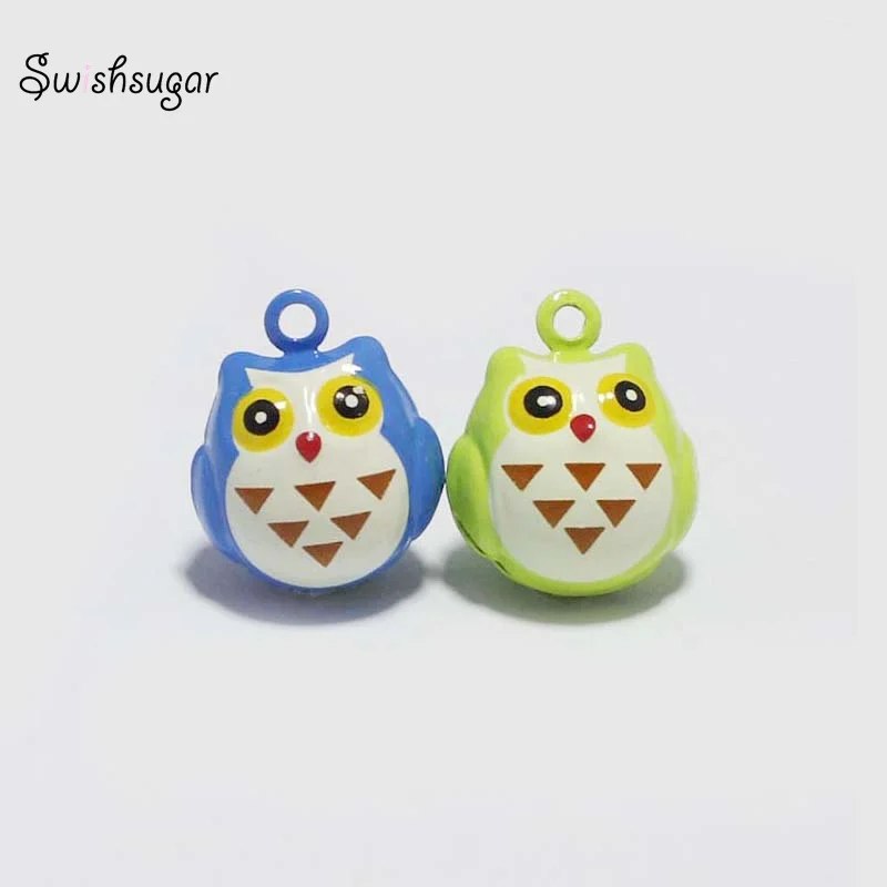 Enamel Cute Owl Cartoon Copper Bell Charms For Dog Cat Pet Charm Necklace Pendant
Enamel Cute Owl Cartoon Copper Bell Charms For Dog Cat Pet Charm Necklace Pendant