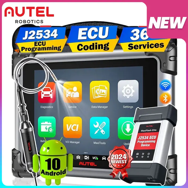 Autel MaxiSYS MS908S PRO II 2024 или MS908S PRO автомобильный диагностический сканер Top J2534 программирования кодирования инструмент
Autel MaxiSYS MS908S PRO II 2024 или MS908S PRO автомобильный диагностический сканер Top J2534 программирования кодирования инструмент