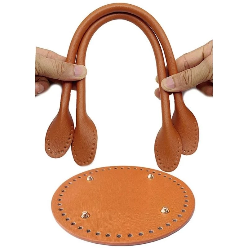 Leather Handbag Bottom Base & Handle Strap with Holes Girl Purse DIY Accessories
Leather Handbag Bottom Base & Handle Strap with Holes Girl Purse DIY Accessories