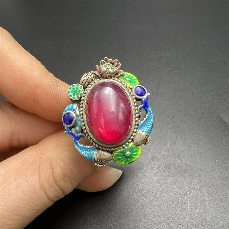 New Star Gemstone & Amber Ring Oval & Square Cut Cloisonne Enamel Adjustable Open Band Jewelry
New Star Gemstone & Amber Ring Oval & Square Cut Cloisonne Enamel Adjustable Open Band Jewelry