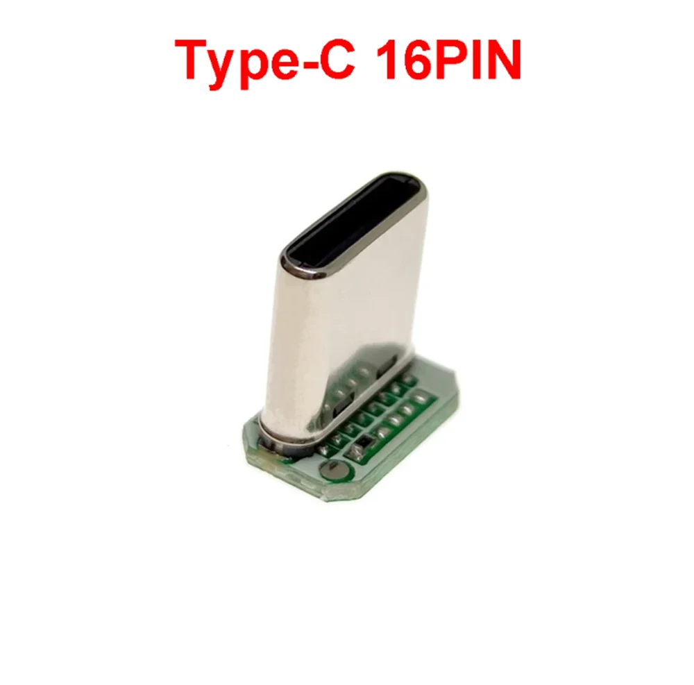1/5/10PCS USB 3.1 Type C Vertical Patch Board 16pin 4 Welding Wire Data Band PCB USB Board Male Head 16P Usb C Connector
1/5/10PCS USB 3.1 Type C Vertical Patch Board 16pin 4 Welding Wire Data Band PCB USB Board Male Head 16P Usb C Connector