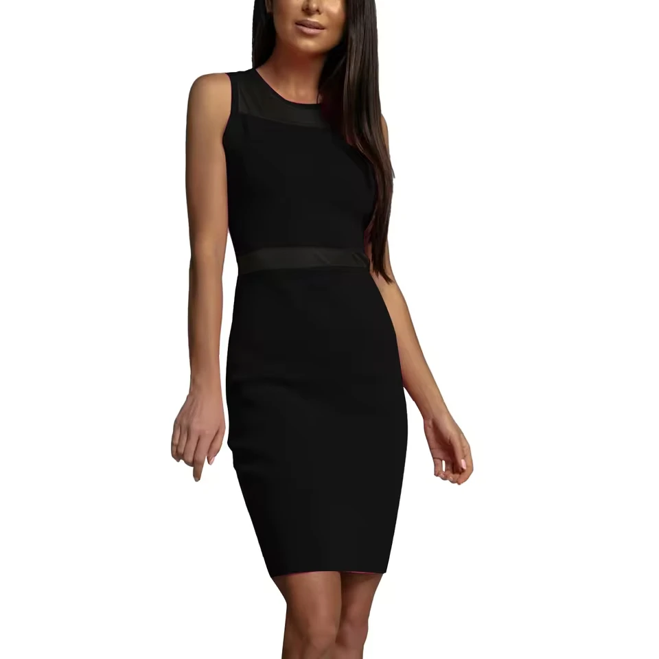 Dresses For Women 2025 Casual Plus Size Women'S Solid Color Knitted Hollow Out Sleeveless Bodycon Dress Vestido Femininos
Dresses For Women 2025 Casual Plus Size Women'S Solid Color Knitted Hollow Out Sleeveless Bodycon Dress Vestido Femininos
